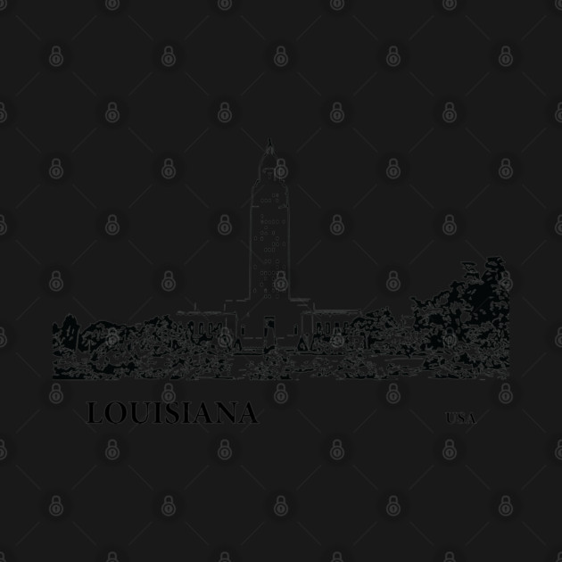 Louisiana State USA by Lakeric