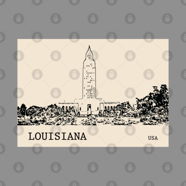 Louisiana State USA by Lakeric