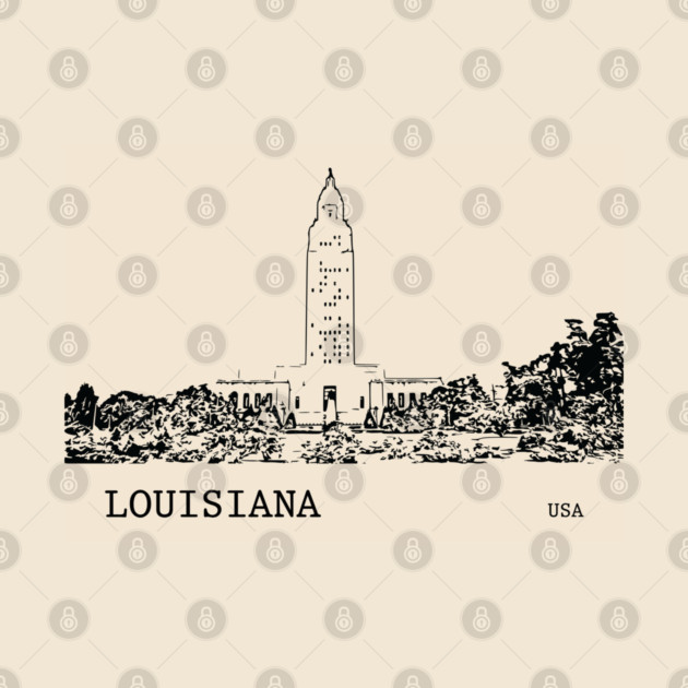 Louisiana State USA by Lakeric