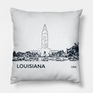 Louisiana State Pillow