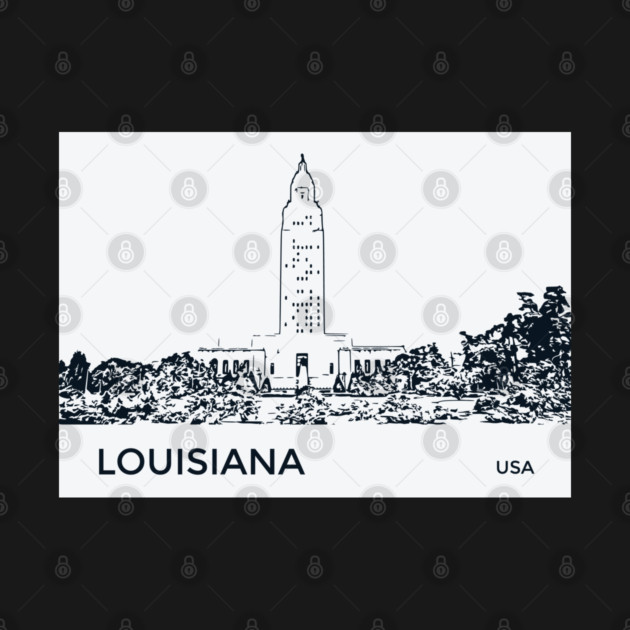Louisiana State by Lakeric