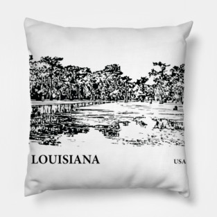 Louisiana USA Pillow
