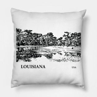 Louisiana USA Pillow