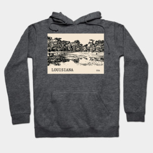 Louisiana USA Hoodie