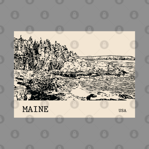Maine USA by Lakeric