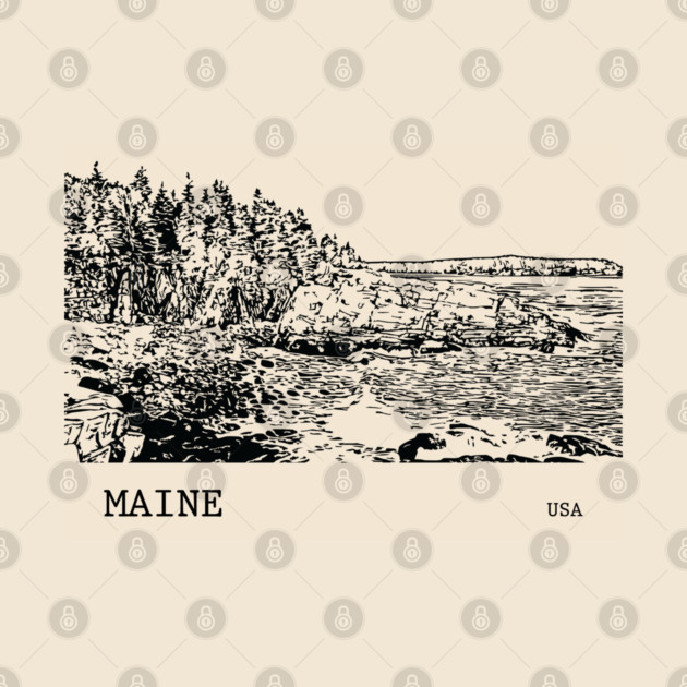 Maine USA by Lakeric