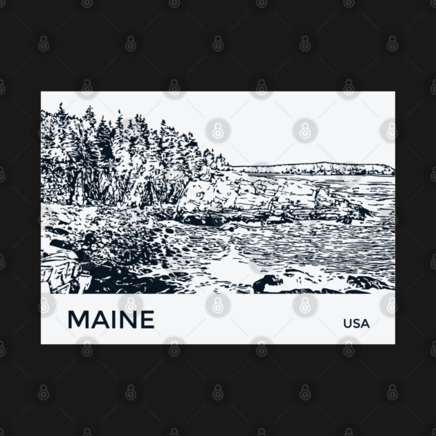 Maine USA by Lakeric