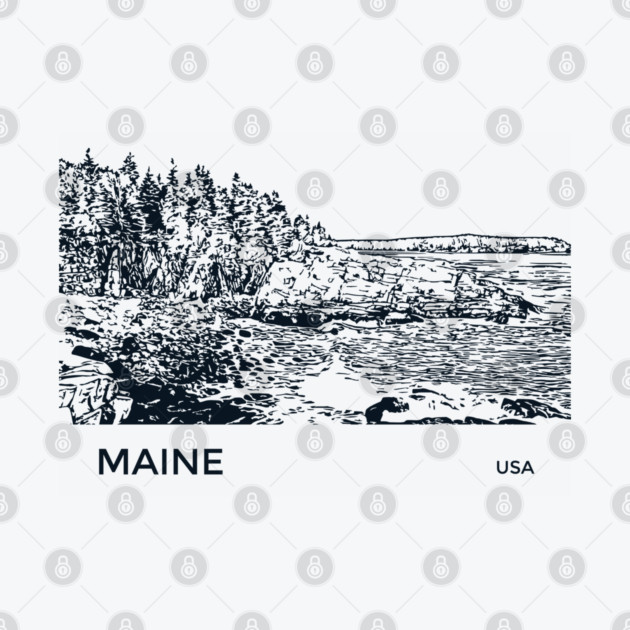 Maine USA by Lakeric