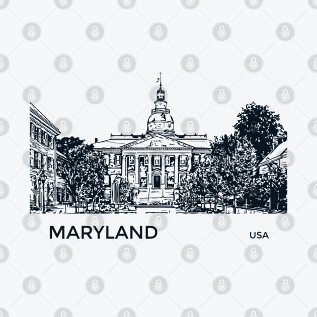 Maryland State USA by Lakeric