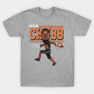 Nick Chubb Cleveland Cartoon T-Shirt