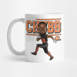 Nick Chubb Cleveland Cartoon Mug