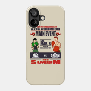 Punch Out!!! Fight Night Phone Case