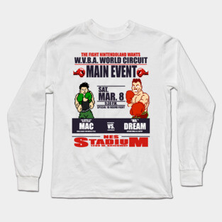 Punch Out!!! Fight Night Long Sleeve T-Shirt