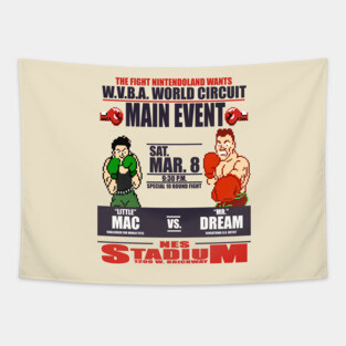 Punch Out!!! Fight Night Tapestry