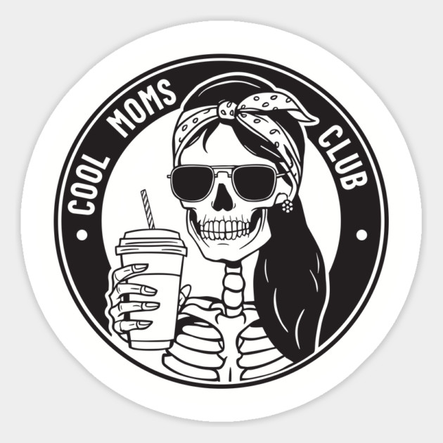 Cool Moms Club Stylish Mothers Magnet by Anticorporati