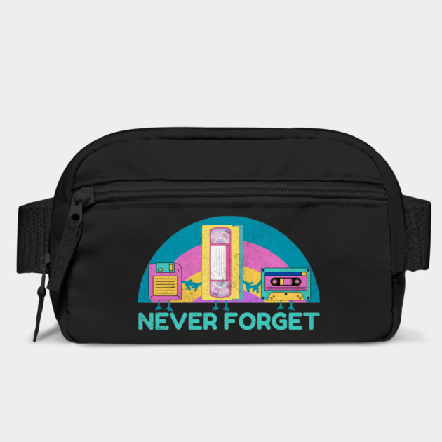 Never Forget VHS Cassette Floppy Disk by The WYLD Tribe