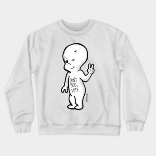 Don't Boo, Vote #dontboo POTUS Crewneck Sweatshirt