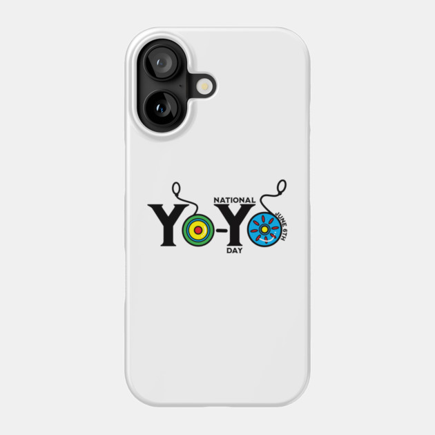 National Yo-Yo Day Phone Case by HolidayBug