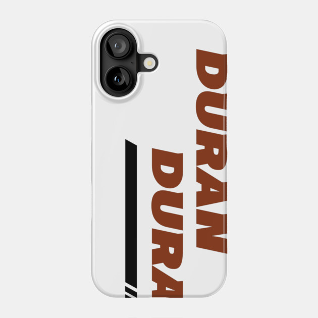 Duran Duran Logo Design Phone Case by Timeless Chaos