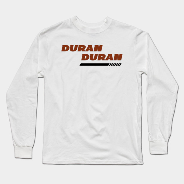 Duran Duran Logo Design Long Sleeve T-Shirt by Timeless Chaos
