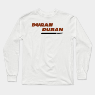 Duran Duran Logo Design Long Sleeve T-Shirt
