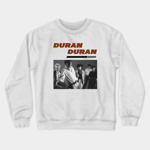 Duran Duran Fanart Design Crewneck Sweatshirt by Timeless Chaos