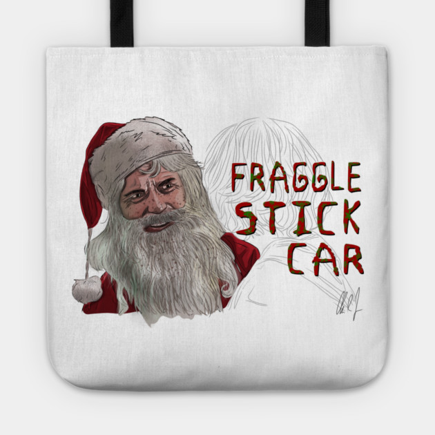 Bad Santa: Fraggle Stick Car Tote by 51Deesigns
