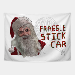 Bad Santa: Fraggle Stick Car Tapestry