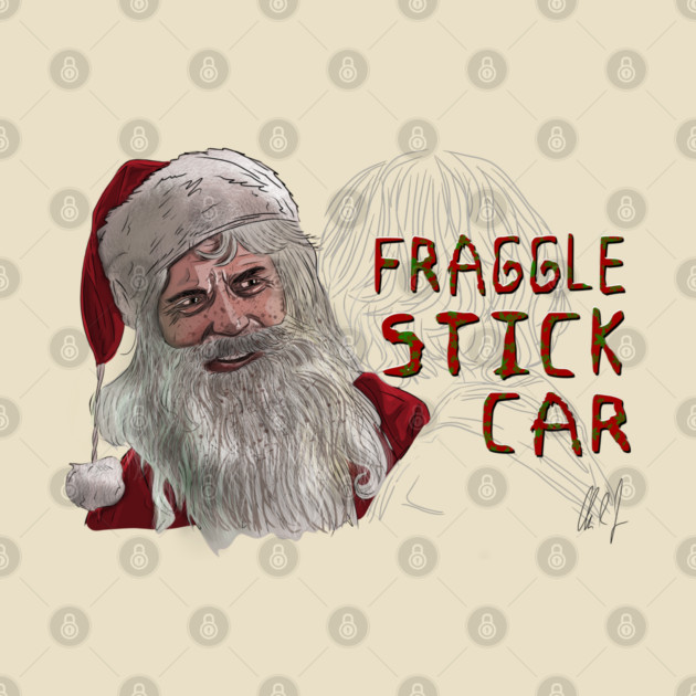 Bad Santa: Fraggle Stick Car by 51Deesigns