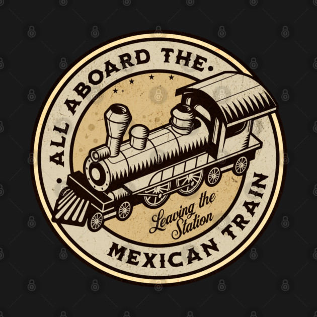 Mexican Train Dominoes - All Aboard the Mexican Train by Yesteeyear