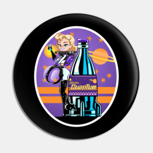 Nuka Quantum Poster Girl Pin