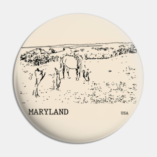 Maryland USA Pin