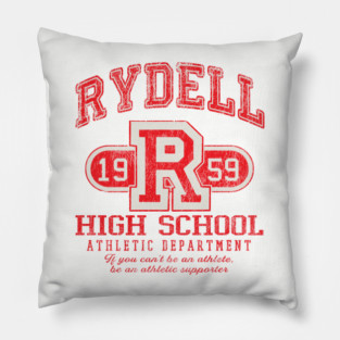 Rydell High School Class of 1959 Worn Lts Pillow