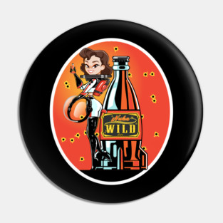 Nuka Wild Poster Girl Pin