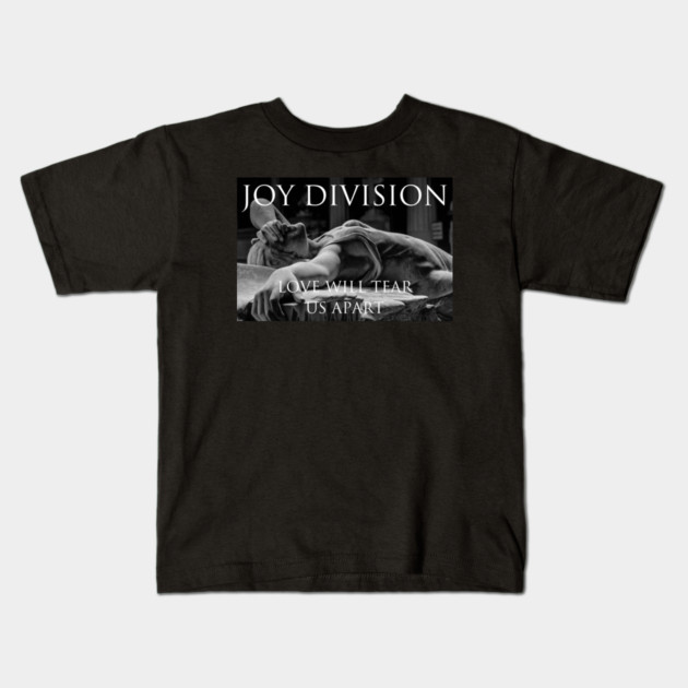 Joy Division Love Will Tear Us Apart Kids T-Shirt by Timeless Chaos
