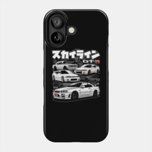 Nissan Skyline GTR T-Shirt Phone Case