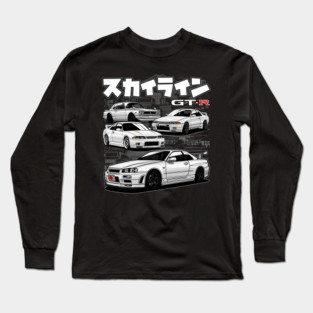 Nissan Skyline GTR T-Shirt Long Sleeve T-Shirt