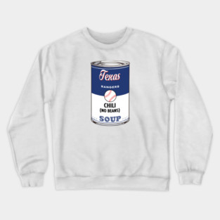 Texas Rangers Soup Can Crewneck Sweatshirt