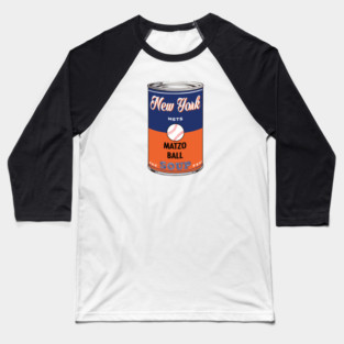 New York Mets Soup Can Baseball T-Shirt