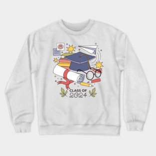 Class of 2024 - Happy Graduation Day Celebration Crewneck Sweatshirt