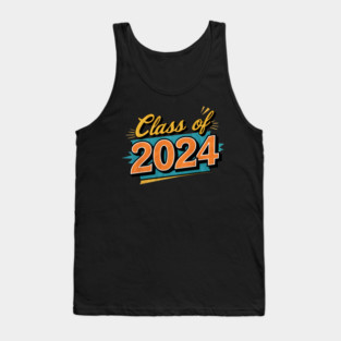 Class of 2024 for Graduation day Tank Top