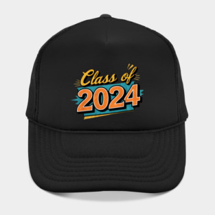 Class of 2024 for Graduation day Hat