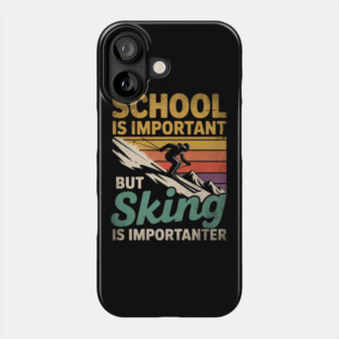Skiing Phone Case