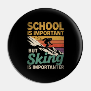 Skiing Pin