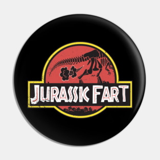 Jurassic Fart Pin