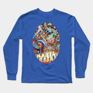 Music Is the Best Long Sleeve T-Shirt