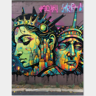 Graffiti Style Posters and Art