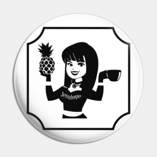 JENALOPE coffee Pin