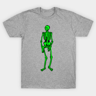 Green Skeleton T-Shirt