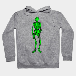 Green Skeleton Hoodie